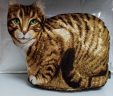 Гобелен Подушка-игрушка Кошка Маркиза
