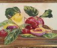 Картина Гобелен Натюрморт с персиком