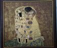 Картина Гобелен  Г.Климт.  Поцелуй