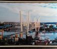 Картина Шелкография. Владивосток. Мост
