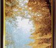 Картина Гобелен Золотой лес